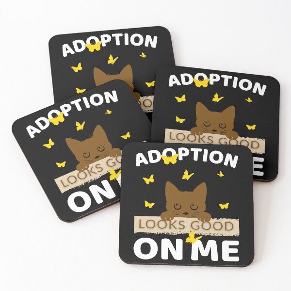 Item preview, Cute Cat Lover - Adoption Looks Good On Me designed and sold by WGBTee.