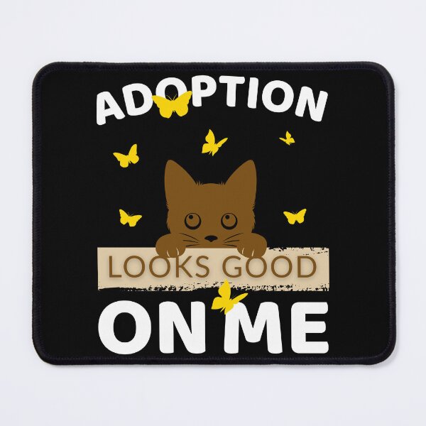 Item preview, Cute Cat Lover - Adoption Looks Good On Me designed and sold by WGBTee.