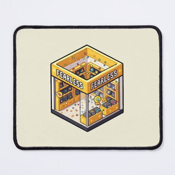 Item preview, Fearless Print Pixel Art, Cute Miniature, The Life Of A Showgirl, TS6, TTPD, 1989, Folklore designed and sold by matchakpop.