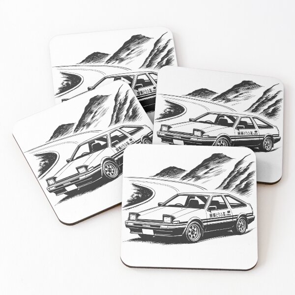 Item preview, Initial D Fujiwara Tofu Shop Drift Car designed and sold by Skrrt-Supply.
