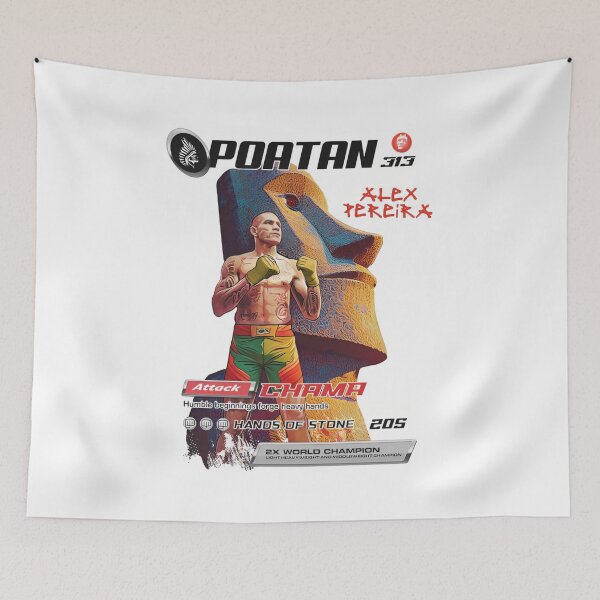 Item preview, Alex Pereira "Chama Attack" designed and sold by JeyVel.