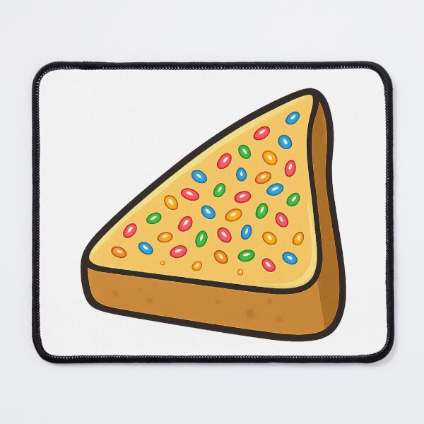 Item preview, Fairy Bread Slice – Nostalgia Snack designed and sold by CanSparkleArt.