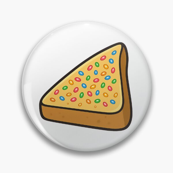 Item preview, Fairy Bread Slice – Nostalgia Snack designed and sold by CanSparkleArt.