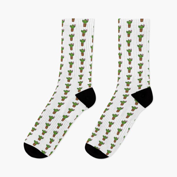 Item preview, Blooming Cactus – Cute Plant Art designed and sold by CanSparkleArt.