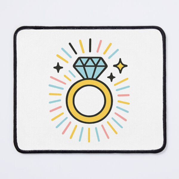 Item preview, Shiny Diamond Ring – Sparkle Art designed and sold by CanSparkleArt.
