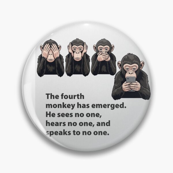 Item preview, Monkey Hear no Evil  designed and sold by 46Nel.