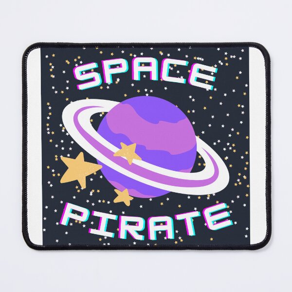 Item preview, Space Pirate Planet and Stars Design designed and sold by CarefulCreation.