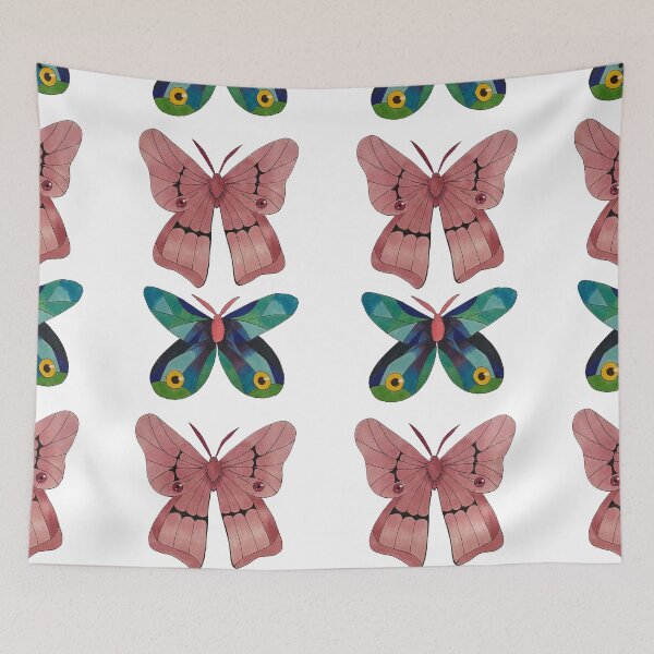 Item preview, Bowtie and Blue Moth designed and sold by fern.prints.