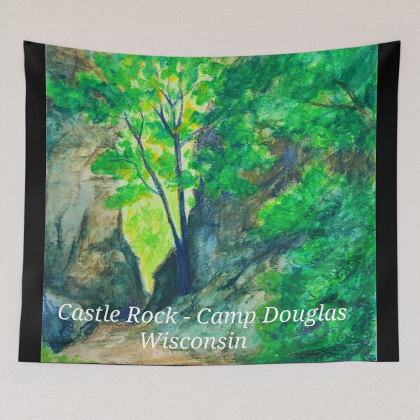 Item preview, CASTLE ROCK - CAMP DOUGLAS - Wisconsin  designed and sold by Anne Dallman.