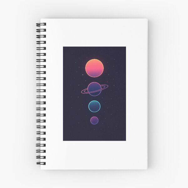 Item preview, Aligned Planets | Cosmic Minimalism designed and sold by BitCafeAI.