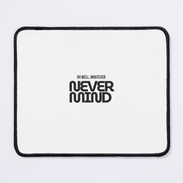 Item preview, Nevermind minimalist grunge design designed and sold by ZeppyArt.