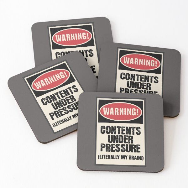 Item preview, Warning: Contents Under Pressure (Literally My Brain) | Chiari Malformation Awareness Shirt designed and sold by Wander-made Wonders .