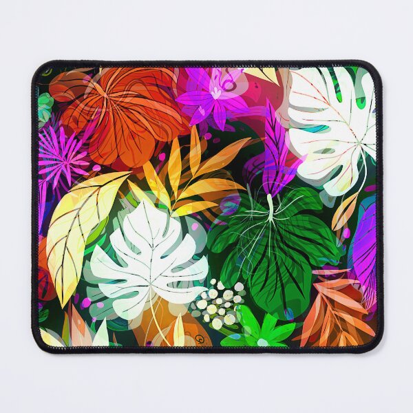 Item preview, Tropical Lush Leaves Colorful Botanical Designs Modern Pattern designed and sold by DEC02.