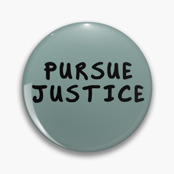 Item preview, PURSUE JUSTICE designed and sold by GolemStickers.