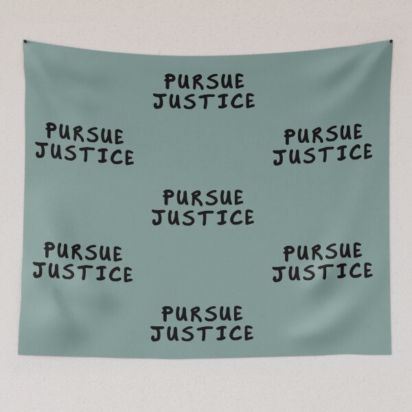 Item preview, PURSUE JUSTICE designed and sold by GolemStickers.