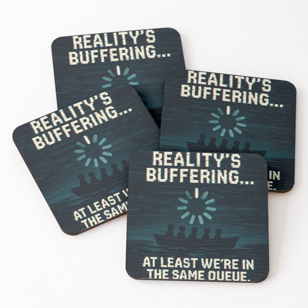Item preview, Reality’s Buffering – Glitch Art Design designed and sold by Not-Only-You.