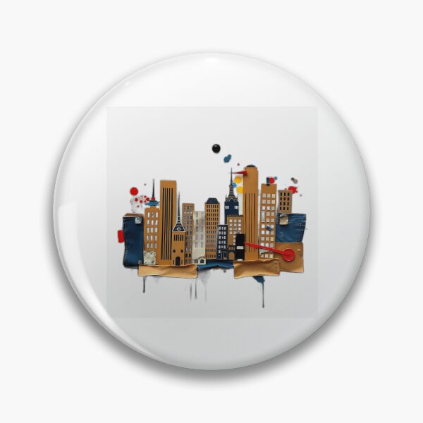 Item preview, Paper and Denim Cityscape designed and sold by sharon1210.