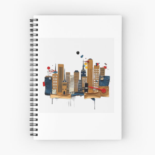 Item preview, Paper and Denim Cityscape designed and sold by sharon1210.