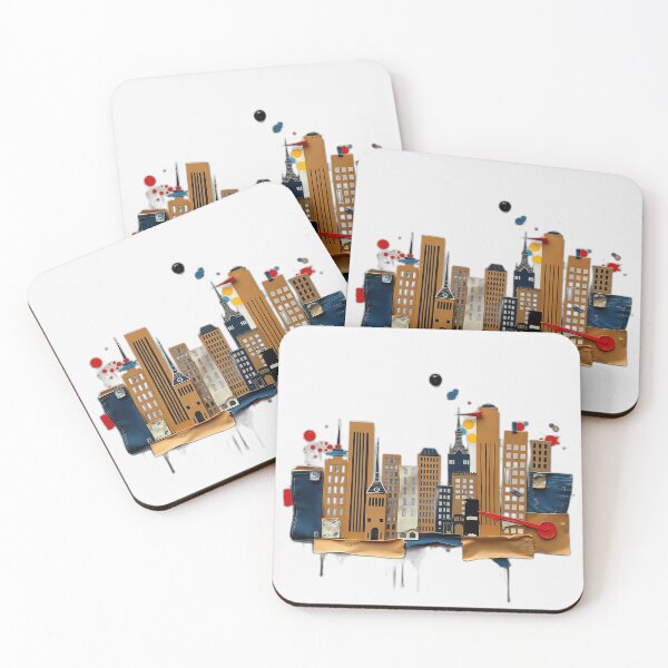 Item preview, Paper and Denim Cityscape designed and sold by sharon1210.