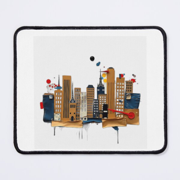 Item preview, Paper and Denim Cityscape designed and sold by sharon1210.