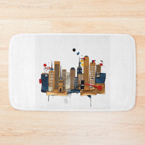 Item preview, Paper and Denim Cityscape designed and sold by sharon1210.