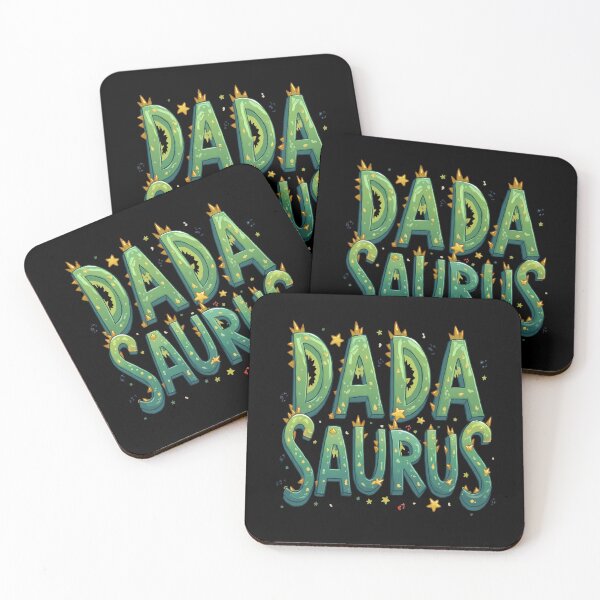 Item preview, Dada Saurus Dinosaur T-Shirt for Cool Dads & Kids designed and sold by AI-volution.