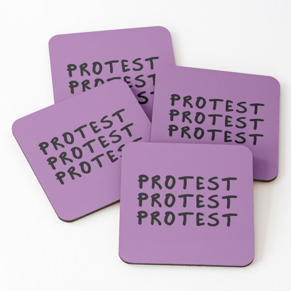 Item preview, PROTEST PROTEST PROTEST designed and sold by GolemStickers.
