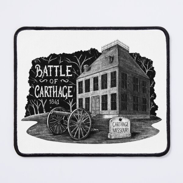 Item preview, Vintage Battle of Carthage label  designed and sold by John Morris Illustration.