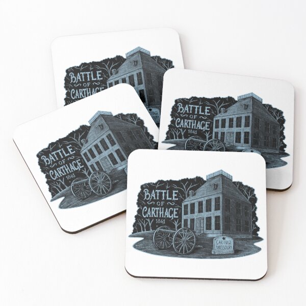 Item preview, Copy of Vintage Battle of Carthage label  designed and sold by John Morris Illustration.