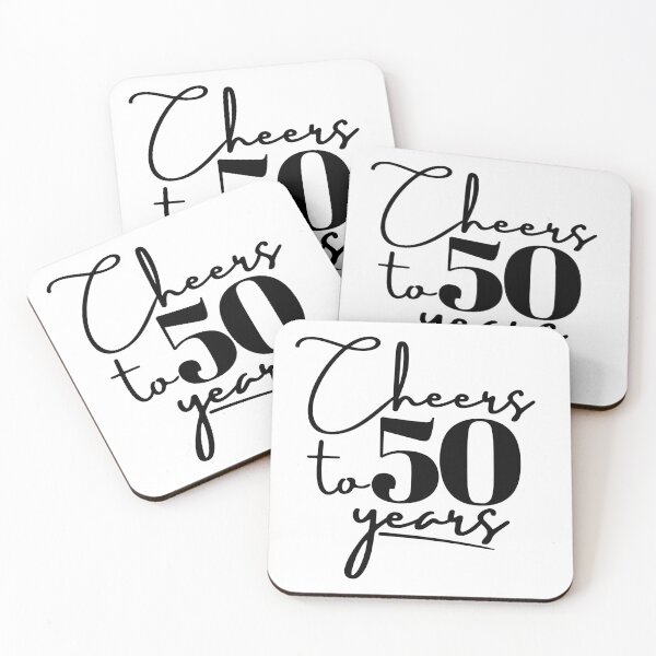 Item preview, Cheers to 50 Years – 50th Birthday Celebration Design designed and sold by highflycrafts.