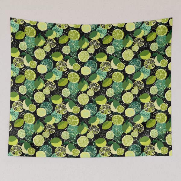 Item preview, Tropical Lime Slices with Polka Dot Accents designed and sold by joannejgg.