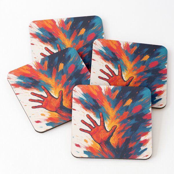 Item preview, Colorful / Abstract / Hand / Art designed and sold by PixelMusex.