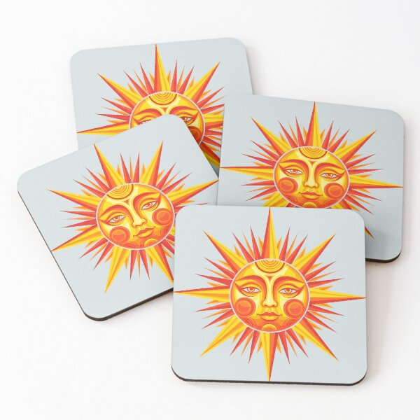 Item preview, Modern Geometric Sun Illustration – Bold Tribal & Art Deco Design designed and sold by  Ojo de Lilith.