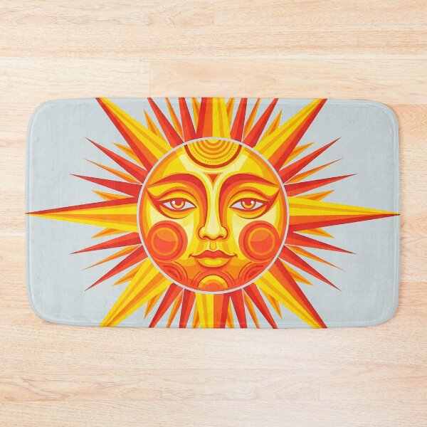 Item preview, Modern Geometric Sun Illustration – Bold Tribal & Art Deco Design designed and sold by  Ojo de Lilith.