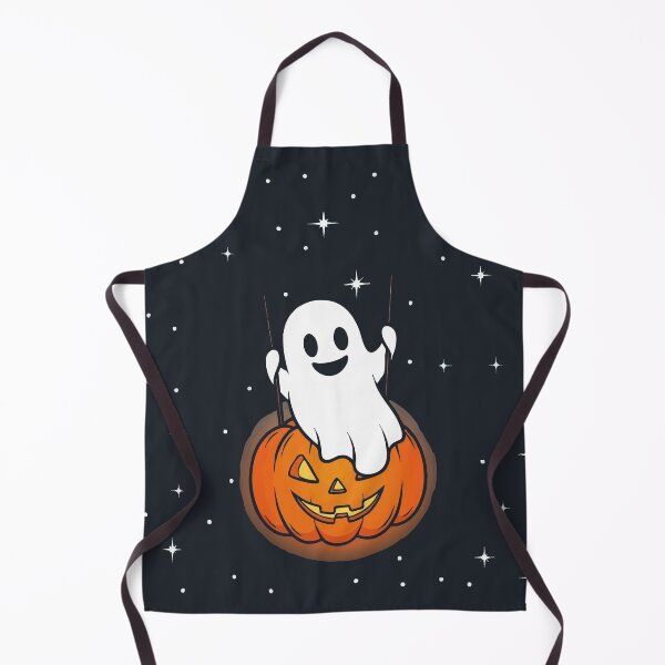 Item preview, Ghost Pumpkin Swing T-Shirt – Cute Whimsical Halloween Design designed and sold by Uglyandcute.