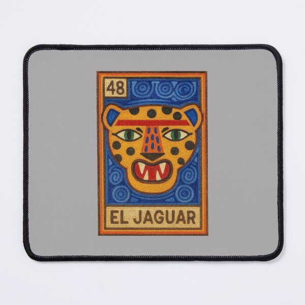 Item preview, Mexican Lottery Card 48 El Jaguar  designed and sold by retrographics.