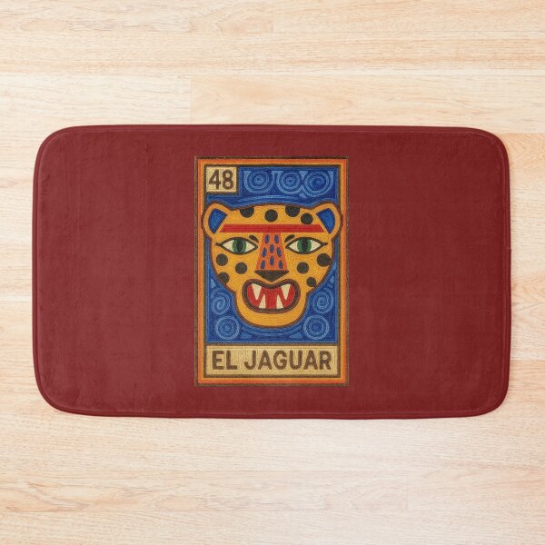 Item preview, Mexican Lottery Card 48 El Jaguar  designed and sold by retrographics.