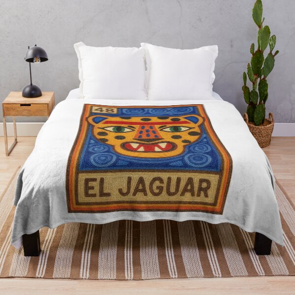 Item preview, Mexican Lottery Card 48 El Jaguar  designed and sold by retrographics.