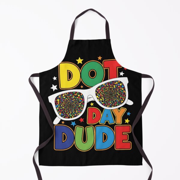 Item preview, "Dot Day Shirt" Dotted Dude Glasses Tee for Kids designed and sold by AI-volution.