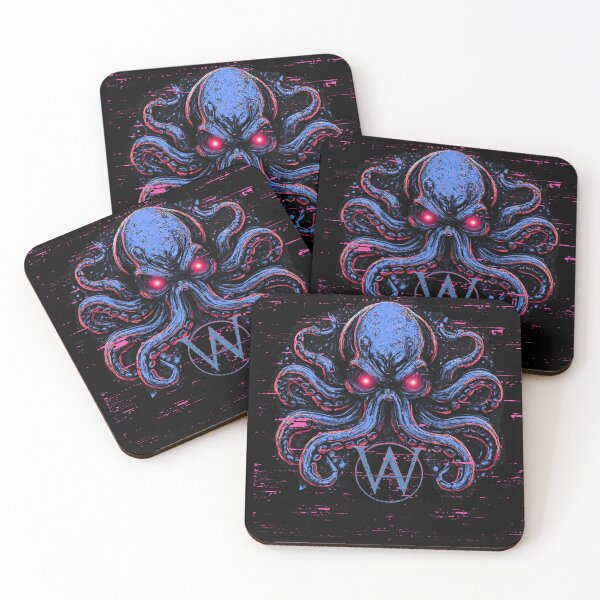 Item preview, Kraken Skull with logo by Alexa Weathers designed and sold by Alexa Weathers.