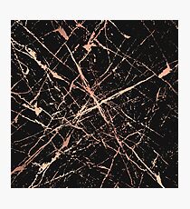 Copper Splatter 091 Photographic Print
