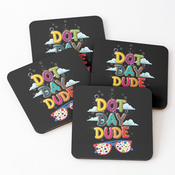 Item preview, "Dotted Dude Glasses" Dot Day Kids T-Shirt designed and sold by AI-volution.