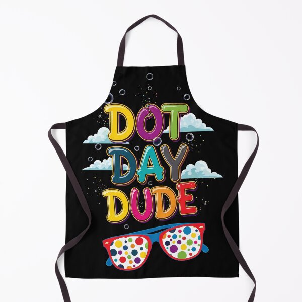 Item preview, "Dotted Dude Glasses" Dot Day Kids T-Shirt designed and sold by AI-volution.