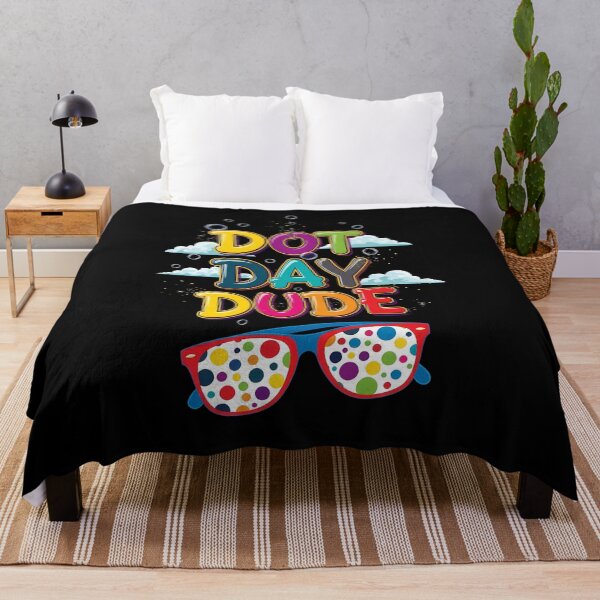 Item preview, "Dotted Dude Glasses" Dot Day Kids T-Shirt designed and sold by AI-volution.