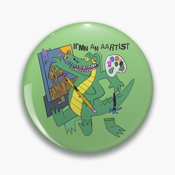 Item preview, AI Art Alligator designed and sold by sabotagemost.