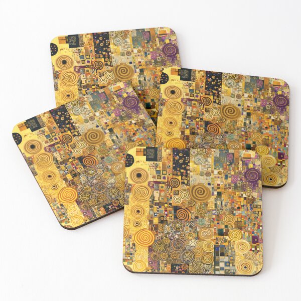 Item preview, Surreal Golden Spiral Mosaic Inspired by Klimt designed and sold by joannejgg.