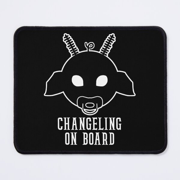 Item preview, CHANGELING ON BOARD designed and sold by birdgoatman.