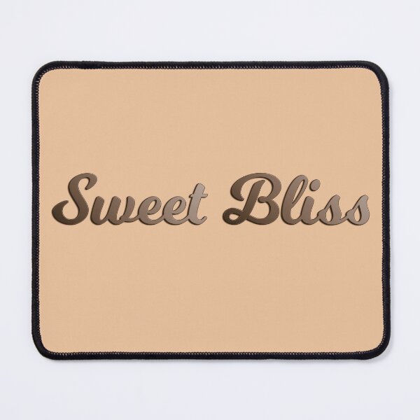 Item preview, Sweet Bliss Chocolate Typography Design designed and sold by VALQUIRIAMX.