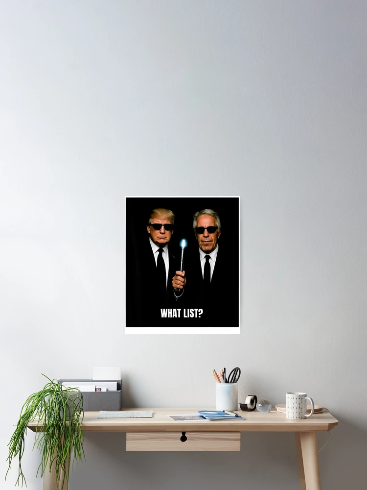 Thumbnail 2 of 3, Poster, What list? designed and sold by ElementCraftLab.
