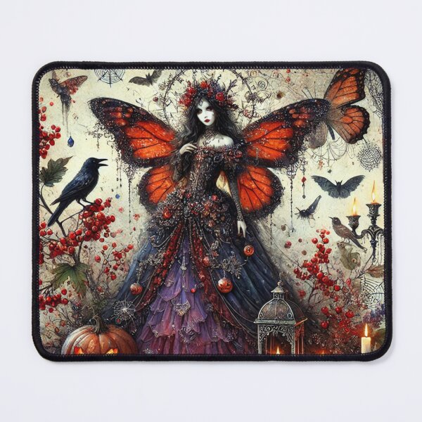 Item preview, Nyxandra Bloodwing - The Crimson Winged Enchantress designed and sold by Oonward2021.